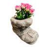 Boot Concrete Pot Planter 2