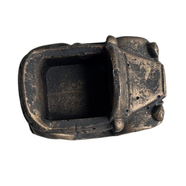 Car Concrete Ashtray top view