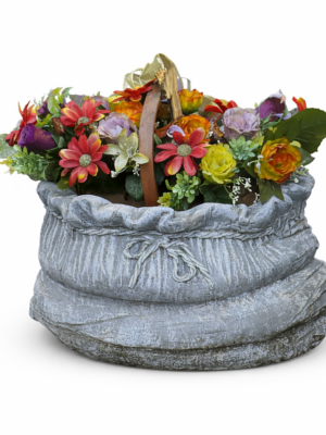 Concrete Money Bag Planter northern Ireland