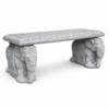 Elephant Concrete Garden Bench - ConcreteWorx Northern Ireland side view