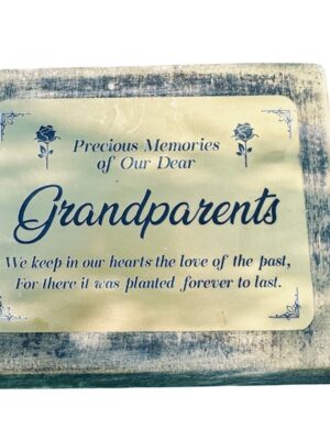 Grandparents Memories - Memorial Plaque | Northern Ireland
