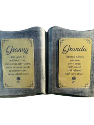 Handcrafted Bible Memorial - lasting memorial. Weatherproof concrete built for Northern Ireland. Order: 07925740898 | NI Delivery