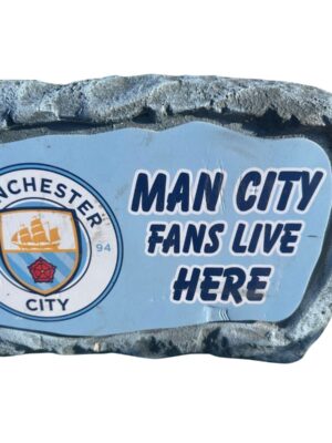 Man City Plaque - Garden Memorabilia | Northern Ireland