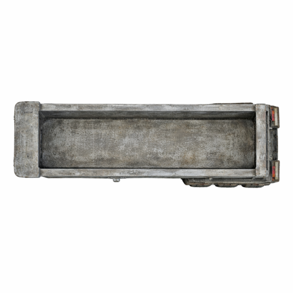 Planter Trailer Concrete Garden Furniture top view