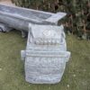 Volvo Truck and Planter Trailer Concrete Garden Ornament