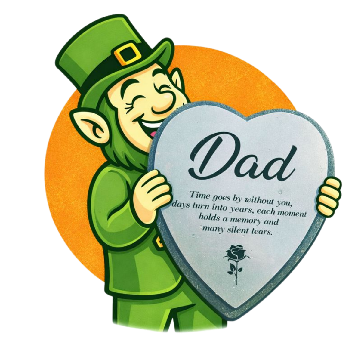 Staffy Concrete Garden Ornament - Front View